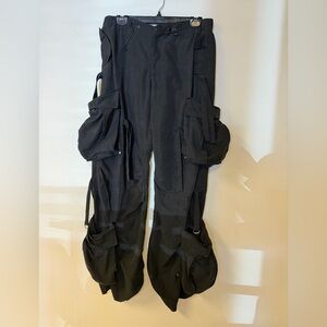 Y2K Armor Parachute Pants